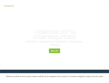 Tablet Screenshot of enigmasec.com